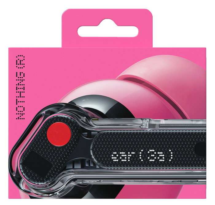 Nothing Ear (3a) Roze verpakking