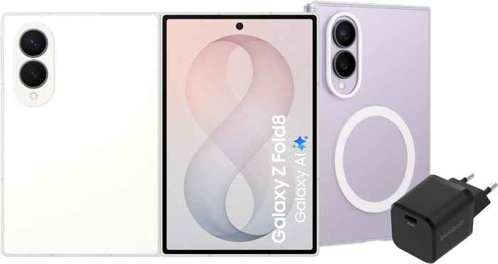 Samsung Galaxy Z Fold 8 512GB Wit 5G + Accessoirepakket Main Image