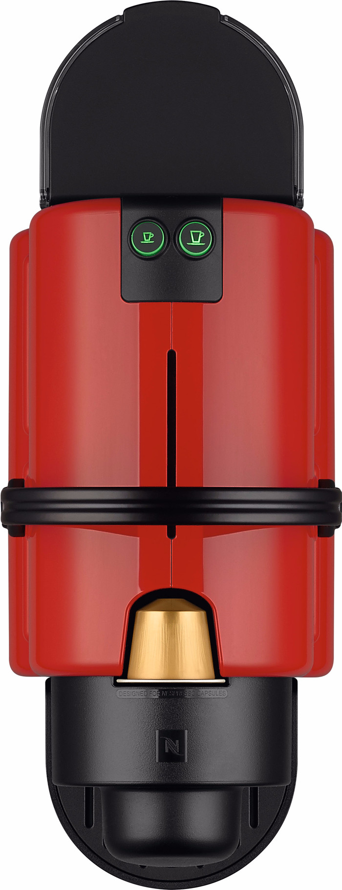 Krups Nespresso Inissia Red XN1005 top