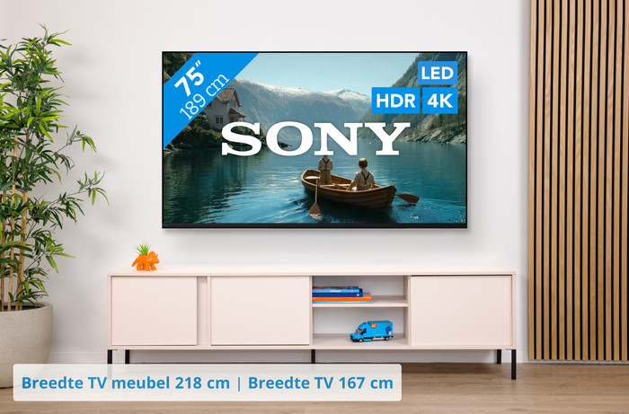 Sony Bravia 3 II Led 75" (2026) + Sony HT-S2000 Zwart visual Coolblue 1