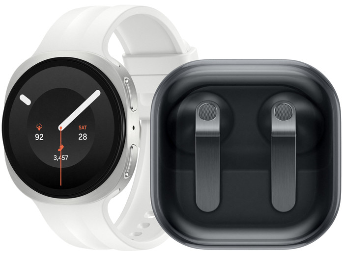 Samsung Galaxy Watch 9 5G Wit 40mm + Samsung Galaxy Buds4 Zwart Main Image