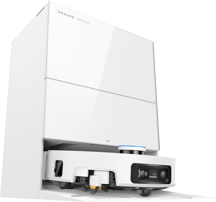 Dreame X60 Pro Ultra Complete White linkerkant