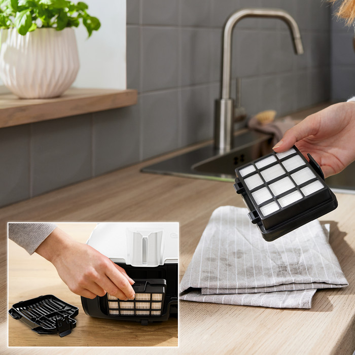 Bosch Serie 2 BGS05WH2H product in gebruik