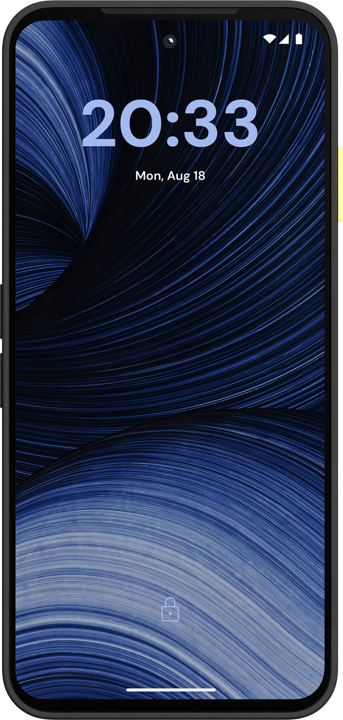 Fairphone 6+ 256GB Zwart 5G voorkant