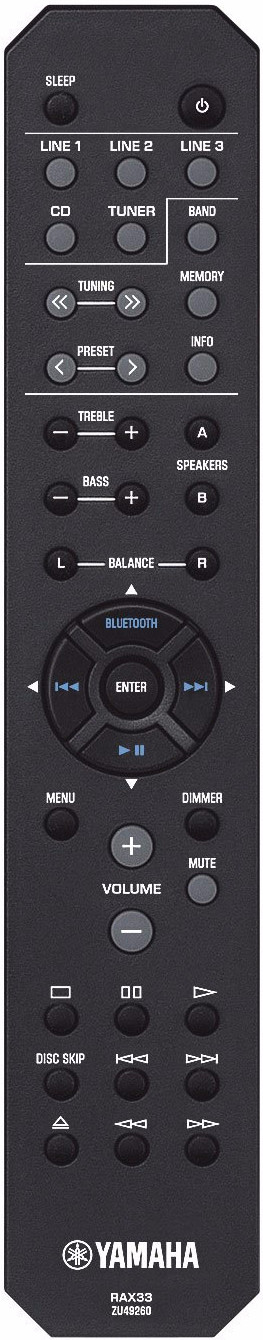 Yamaha R-S202 DAB+ Zilver accessoire