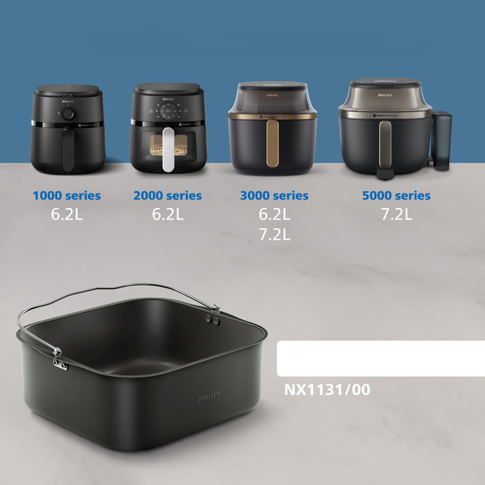 Philips Airfryer Accessoires Bakblik met 9 muffinvormen NX1131/00 visual leverancier