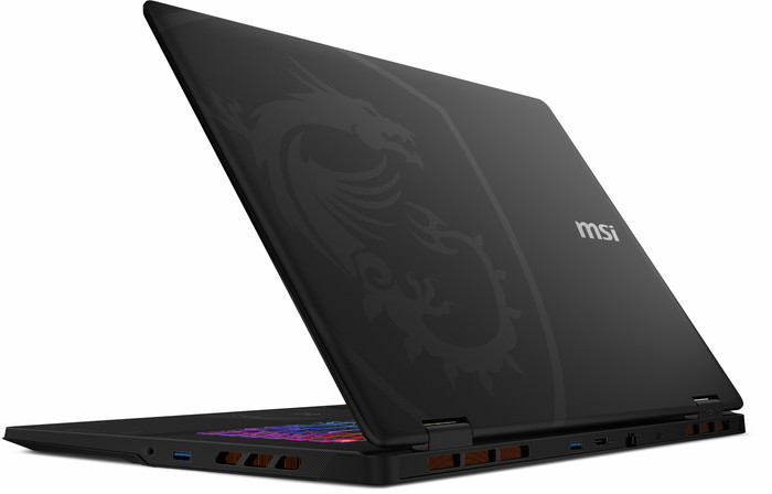 MSI Crosshair 18 HX AI A2XWGXKG-087NL achterkant