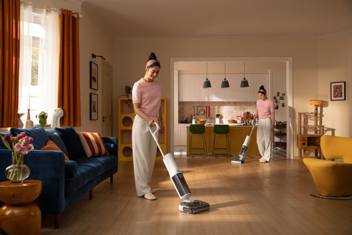 Roborock F25 RT product in gebruik