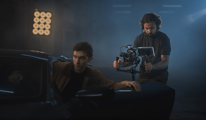 DJI RS 4 Pro Combo (2026) product in gebruik