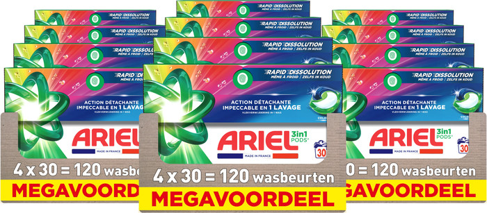 Ariel 3in1 Pods Colour - 360 stuks Main Image