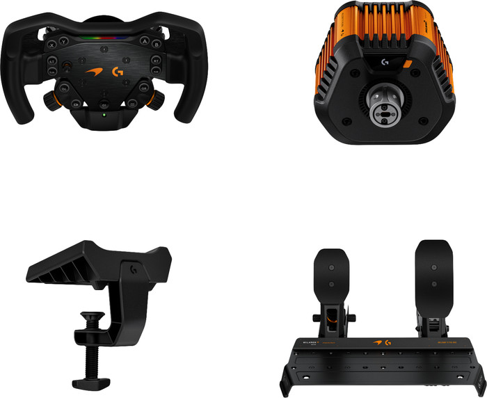Logitech G RS50 McLaren Racestuur TRUEFORCE PlayStation + PC accessoire