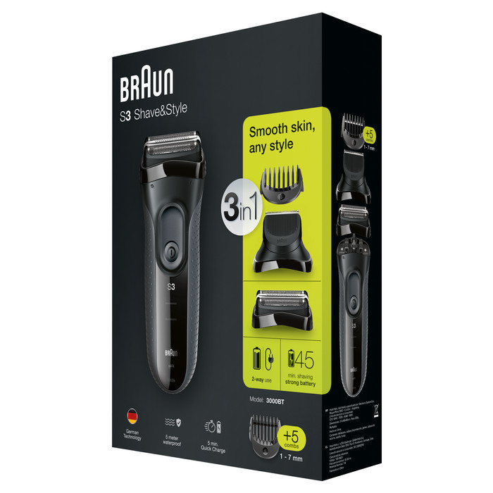 Braun Series 3 3000BT verpakking
