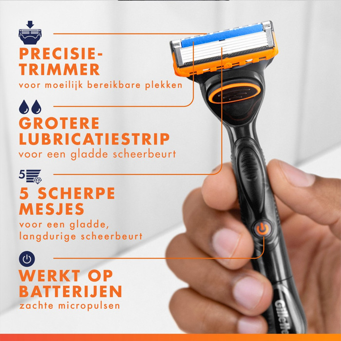 Gillette Fusion5 Power visual leverancier