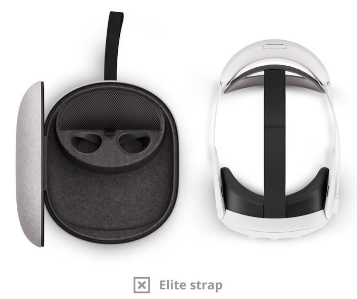 Meta Quest 3 en 3S Compacte Travel Case accessoire