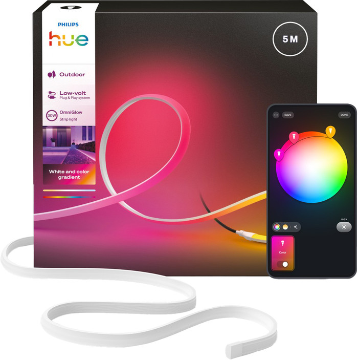 Philips Hue Omniglow LED strip Buiten 5 meter Main Image