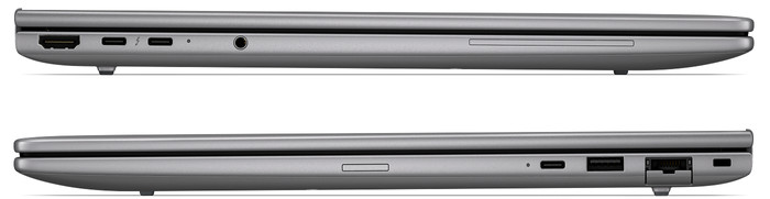HP ZBook 8 G2i 16'' Copilot+ PC E7WP7ET QWERTY samengesteld product