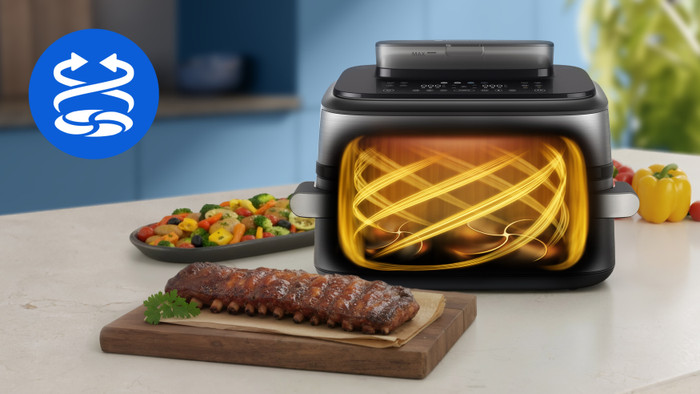 Philips Airfryer 5000 serie Megabasket NA565/02 visual leverancier