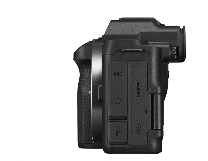 Canon EOS R8 Mark II + RF 24-105mm f/4-7.1 IS STM linkerkant
