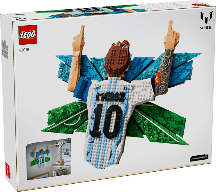 LEGO Editions Lionel Messi Viering 43018 verpakking