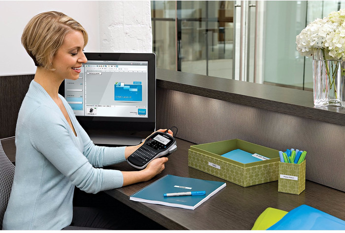 DYMO LabelManager 280 Labelmaker product in gebruik