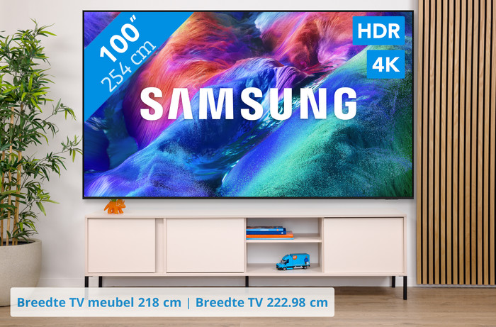 Samsung Micro RGB 100" R85H (2026) visual Coolblue 1