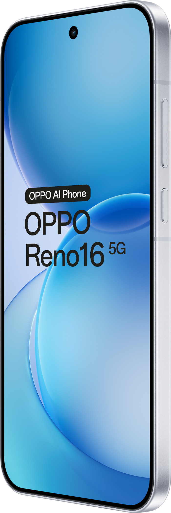 OPPO Reno16 512GB Wit 5G voorkant
