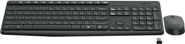 Logitech MK235 Wireless Keyboard and Mouse AZERTY front