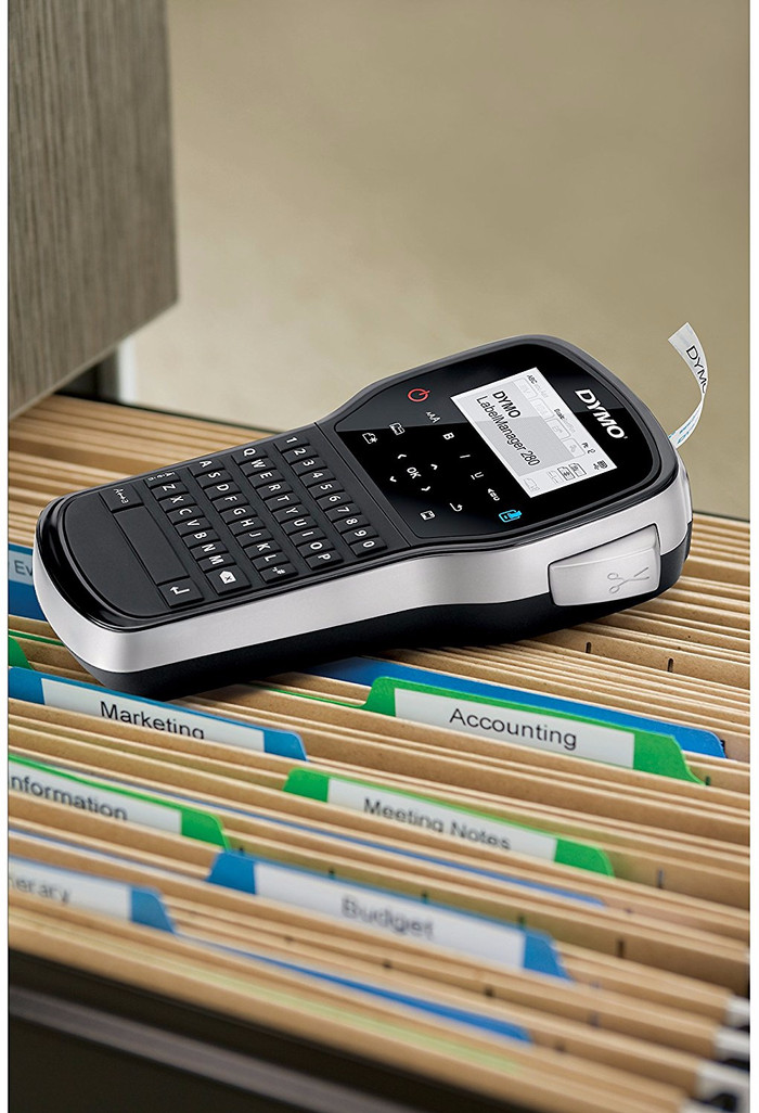 DYMO LabelManager 280 Labelmaker product in gebruik