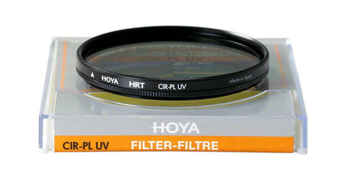 Hoya HRT Polarisatiefilter en UV-Coating 62mm verpakking