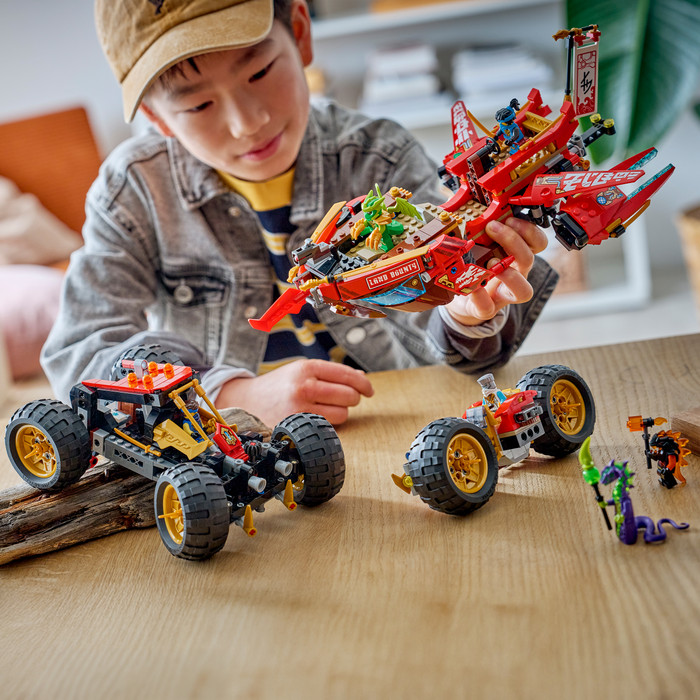 LEGO Ninjago Land-Bounty 71869 product in gebruik