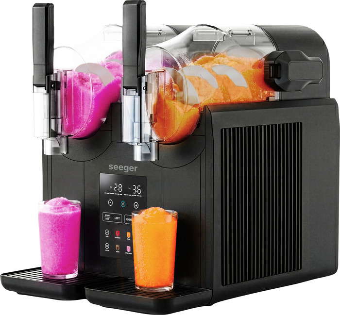 Seeger SuperSlush Twin Frozen Drink Maker 2x 2L right side