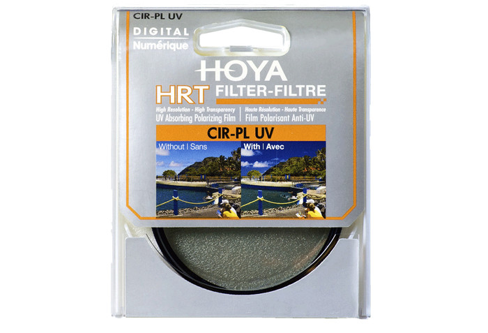 Hoya HRT Polarisatiefilter en UV-Coating 62mm verpakking