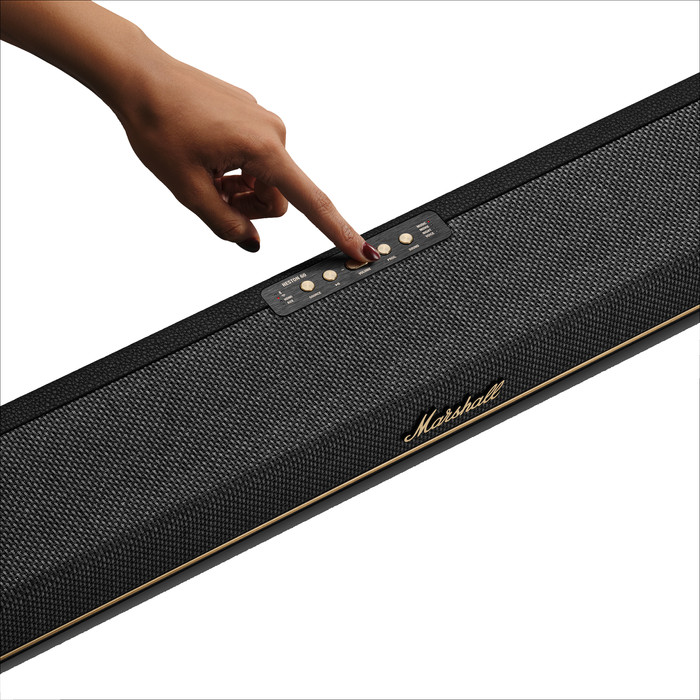 Marshall Heston 60 Zwart detail