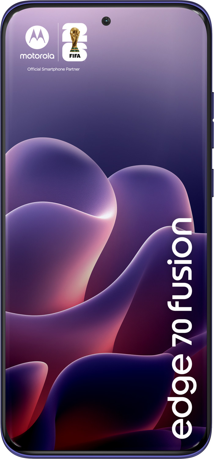 Motorola Edge 70 Fusion 256GB Purple 5G front