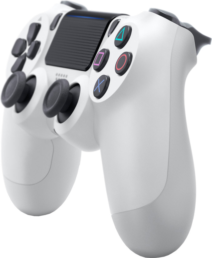 Sony PlayStation 4 Draadloze DualShock V2 4 Controller Wit rechterkant