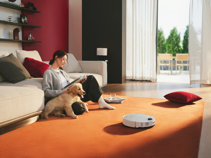 Roborock Saros 20 Sonic Complete White product in gebruik