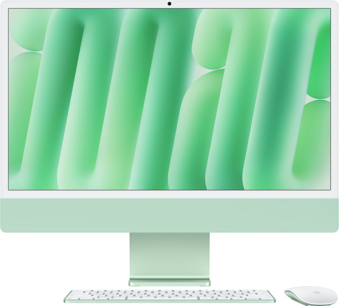 Apple iMac M6 (10 CPU / 10 GPU) 16GB/256GB Groen QWERTY Main Image