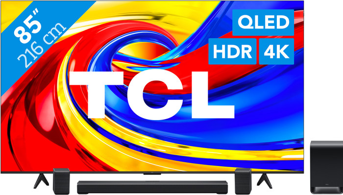 TCL QLED 85" P79L (2026) + TCL S65K Main Image