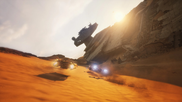 Star Wars: Galactic Racer PS5 product in gebruik