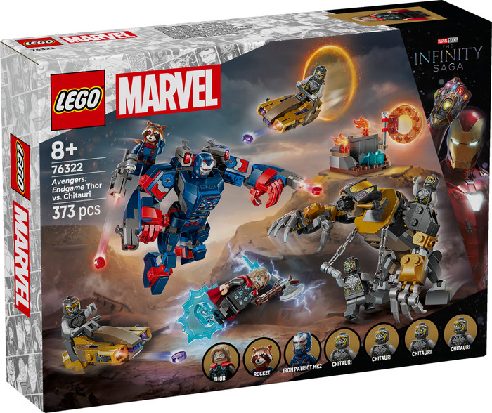 LEGO Marvel Avengers Endgame Thor vs. Chitauri 76322 verpakking