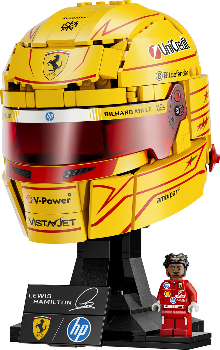 LEGO Editions Scuderia Ferrari HP helm van Lewis Hamilton 43022 Main Image