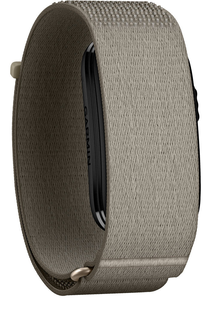 Garmin CIRQA Smart Band L/XL Grijs linkerkant