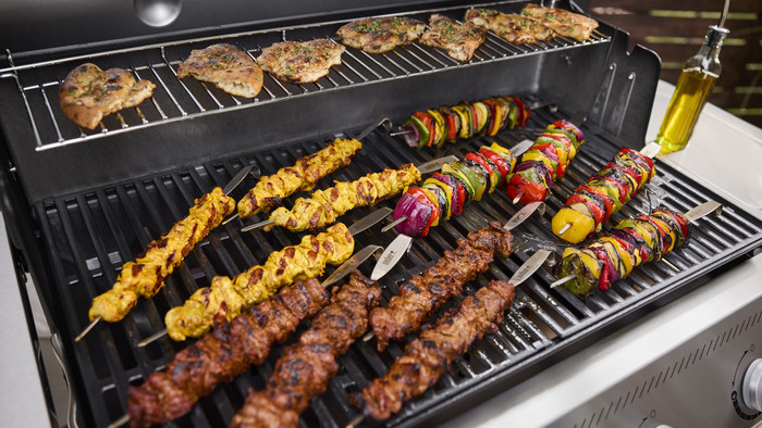 Weber Genesis E-435W product in gebruik