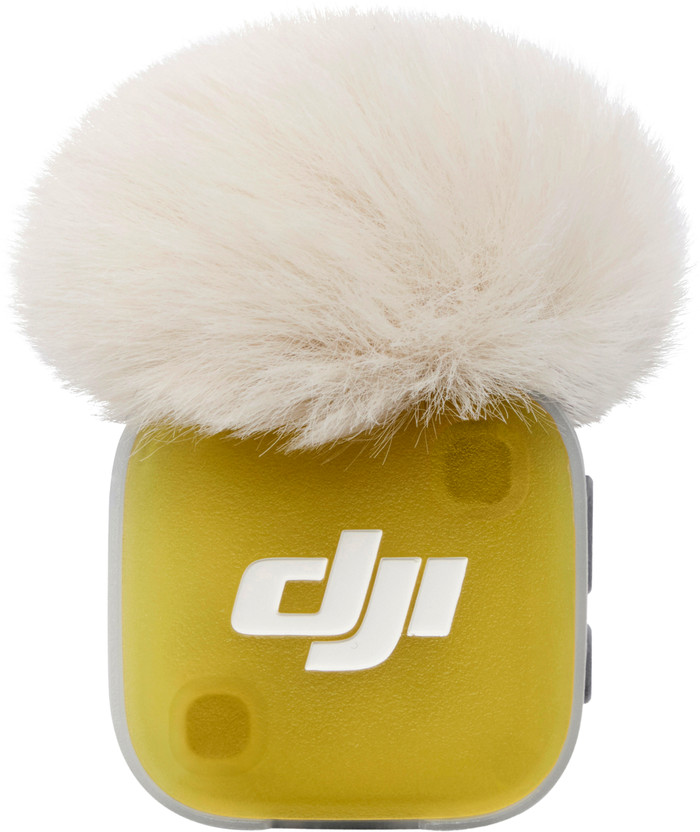 DJI Mic Mini 2 Multi-color Windscreens product in use