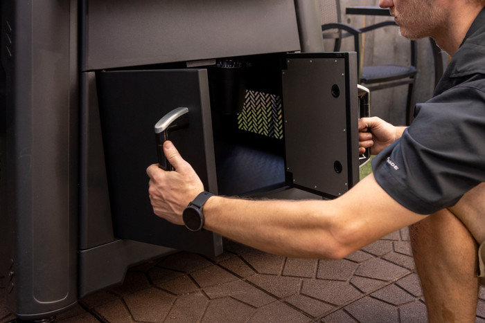 Pitboss Competition Series 1600 Titan product in gebruik