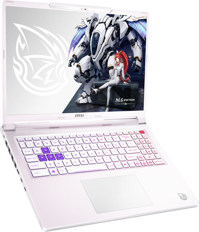 MSI Raider A16 HX MLG Edition E8WGK-077NLY linkerkant