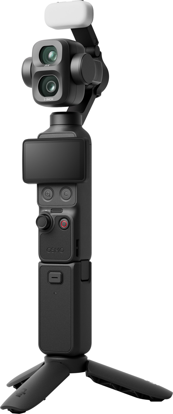 DJI Osmo Pocket 4P (Pro) Creator Combo linkerkant
