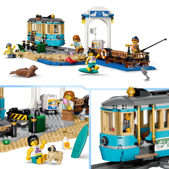 LEGO City Classic Beach Streetcar 60506 detail