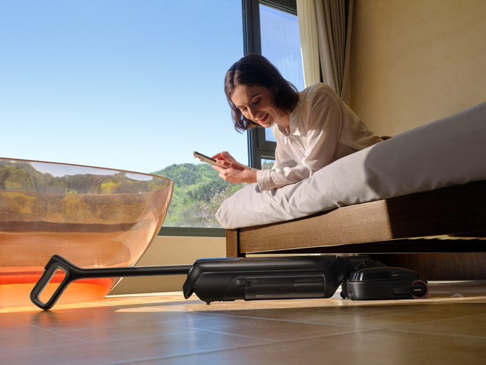 Mova M50 product in gebruik