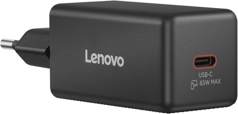 Lenovo 65W Mini Usb C GaN Oplader linkerkant